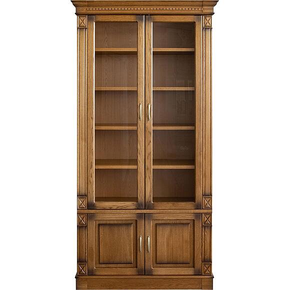 Набор мебели для библиотеки «Верди Классик» П3.0487.2.03, Материал: массив дуба, Цвет: Дуб рустикаль с патинированием