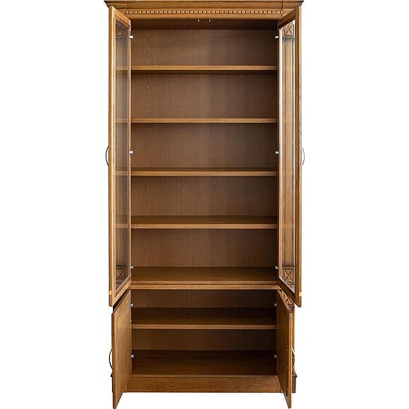 Набор мебели для библиотеки «Верди Классик» П3.0487.2.03, Материал: массив дуба, Цвет: Дуб рустикаль с патинированием