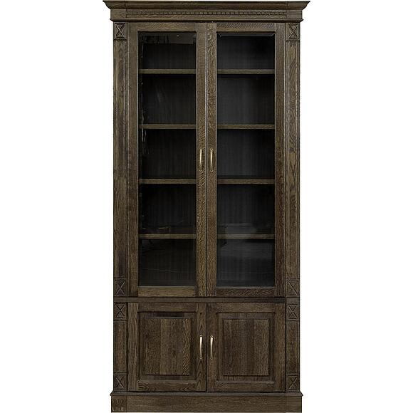 Набор мебели для библиотеки «Верди Классик» П3.0487.2.03, Материал: массив дуба, Цвет: Табак