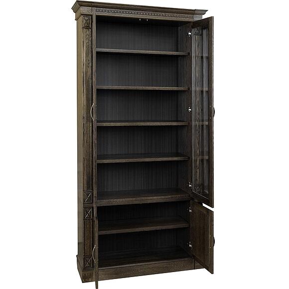 Набор мебели для библиотеки «Верди Классик» П3.0487.2.03, Материал: массив дуба, Цвет: Табак