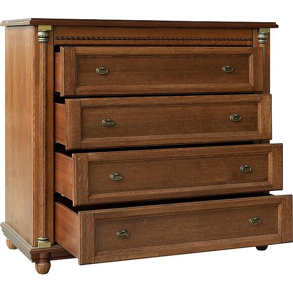 Комод «Валенсия Д Классик» П3.0591.1.13, Материал: массив дуба, Цвет: Античная бронза