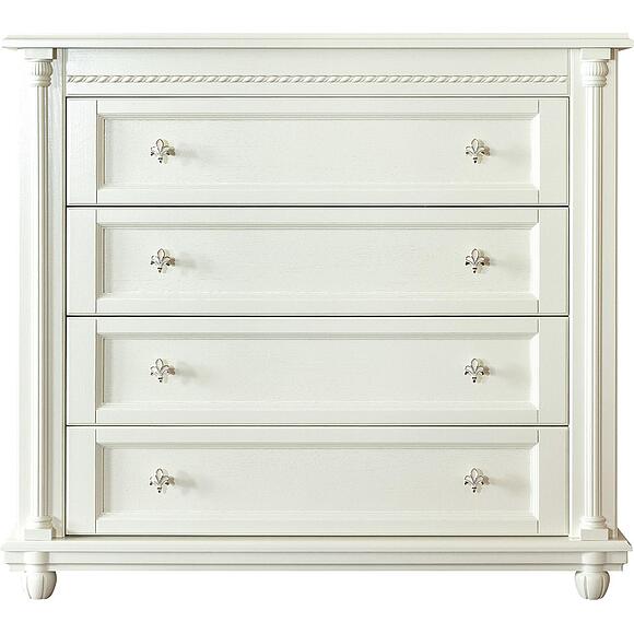 Комод «Валенсия Д Классик» П3.0591.1.13, Материал: массив дуба, Цвет: Слоновая кость