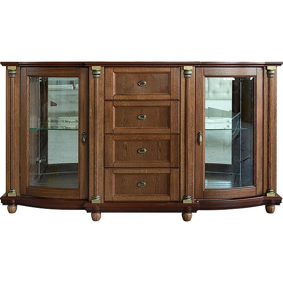 Тумба 3д «Валенсия Д Классик» П3.0591.0.06, Материал: массив дуба, Цвет: Античная бронза