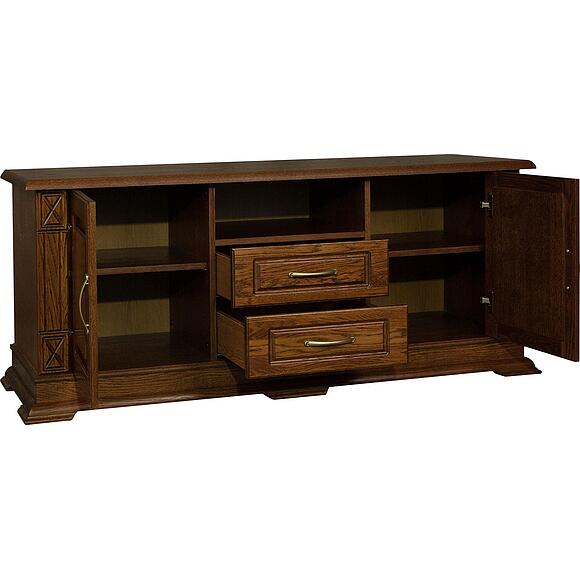 Тумба ТВ «Верди Классик» П1.0487.0.10, Материал: массив дуба, Цвет: Черешня (4J4A0316.jpg) Тумба ТВ «Верди Классик» П1.0487.0.10, Материал: массив дуба, Цвет: Черешня