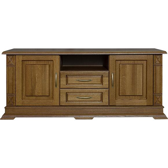 Тумба ТВ «Верди Классик» П1.0487.0.10, Материал: массив дуба, Цвет: Дуб рустикаль (Tumba_VerdiLux_p487-48_dub_rustik.jpg) Тумба ТВ «Верди Классик» П1.0487.0.10, Материал: массив дуба, Цвет: Дуб рустикаль