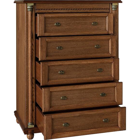 Комод «Валенсия Д Классик» П3.0591.1.14, Материал: массив дуба, Цвет: Античная бронза