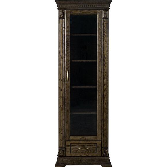 Шкаф «Верди Классик» П1.0487.0.26, Материал: массив дуба, Цвет: Венге