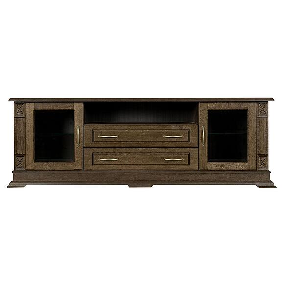 Тумба ТВ «Верди Классик» П1.0487.0.46, Материал: массив дуба, Цвет: Табак (Tumba_VerdiLuxTV22_P487-46_tabak_2.jpg) Тумба ТВ «Верди Классик» П1.0487.0.46, Материал: массив дуба, Цвет: Табак