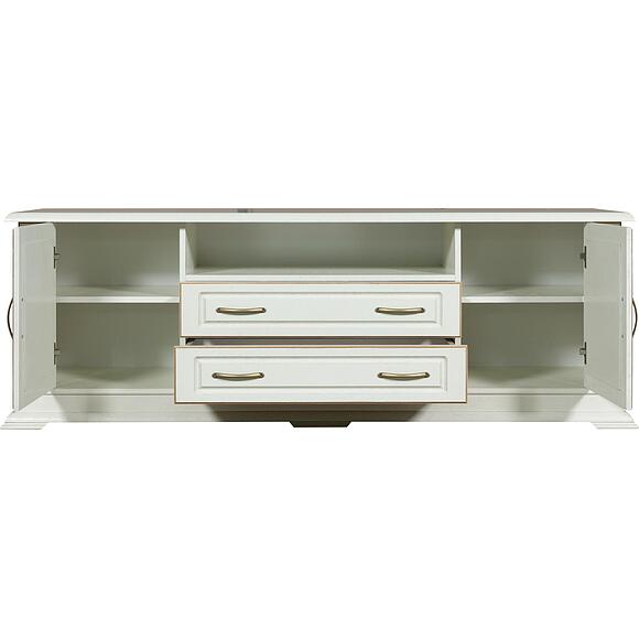 Тумба ТВ «Верди Классик» П1.0487.0.47, Материал: массив дуба, Цвет: Слоновая кость с золочением (Tymba_Verdi_Luks_Tv_22-1_P487-47_slon_kost_s_zolocheniem_-1.jpg) Тумба ТВ «Верди Классик» П1.0487.0.47, Материал: массив дуба, Цвет: Слоновая кость с золочением