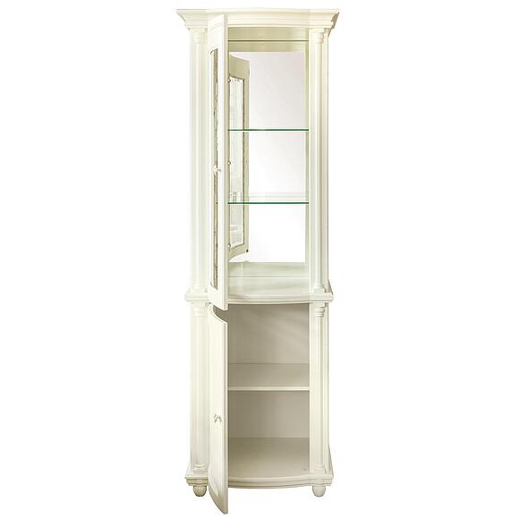 Шкаф комбинированный «Валенсия Д Классик» П3.0591.0.01-01, Материал: массив дуба, Цвет: Слоновая кость