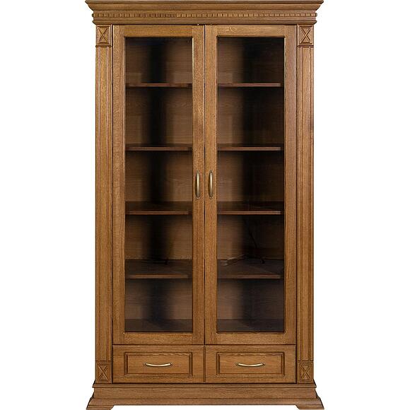 Шкаф 2д «Верди Классик» П1.0487.0.27, Материал: массив дуба, Цвет: Дуб рустикаль