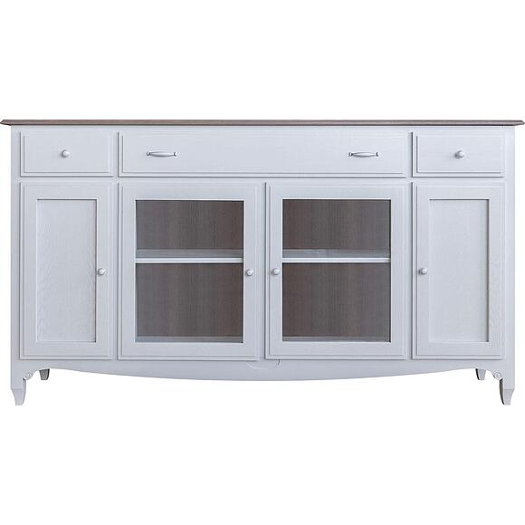 Комод «Кармен Прованс» П3.0581.0.11, Материал: массив дуба, Цвет: Молоко+Дуб Сахара