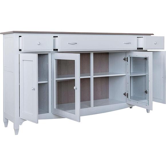 Комод «Кармен Прованс» П3.0581.0.11, Материал: массив дуба, Цвет: Молоко+Дуб Сахара