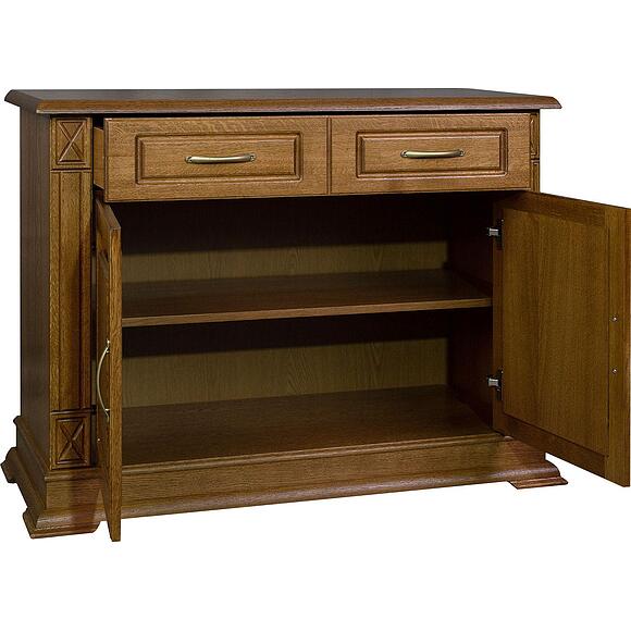 Тумба «Верди Классик» П1.0487.0.02, Материал: массив дуба, Цвет: Дуб рустикаль