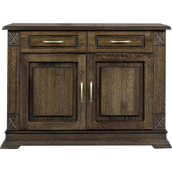 Тумба «Верди Классик» П1.0487.0.02, Материал: массив дуба, Цвет: Венге