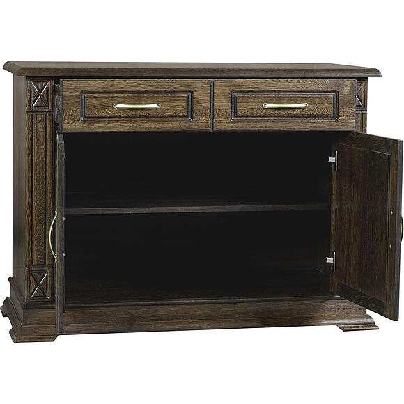 Тумба «Верди Классик» П1.0487.0.02, Материал: массив дуба, Цвет: Венге