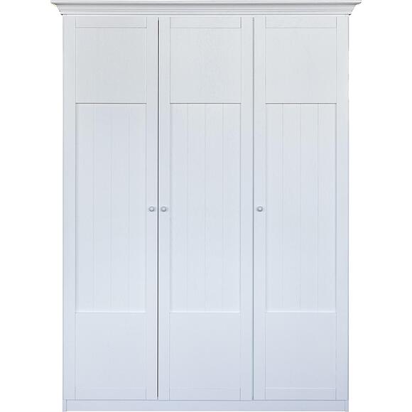 Шкаф для одежды 3д «Кармен Прованс» П3.0581.1.02, Материал: массив дуба, Цвет: Молоко+Дуб Сахара