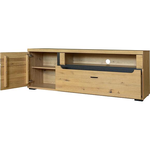 Тумба ТВ «Сонос Сити» П8.0572.0.31, Материал: массив дуба, Цвет: Дуб натуральный