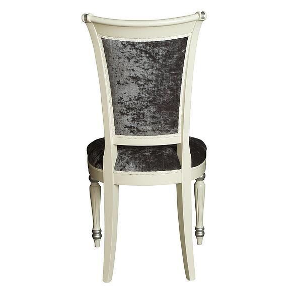 Стул «Идальго М» П5.0167.5.01, Материал: ткань, Цвет: Слоновая кость с серебром