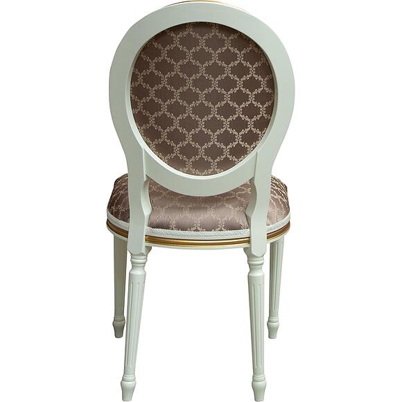 Стул «Премиум М 3101» П5.0170.5.01, Материал: ткань, Цвет: Слоновая кость с золочением