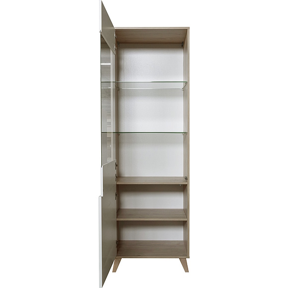 Шкаф «Тринити» П6.114.0.01, Материал: МДФ, Цвет: Ваниль + Гикори Кингстон