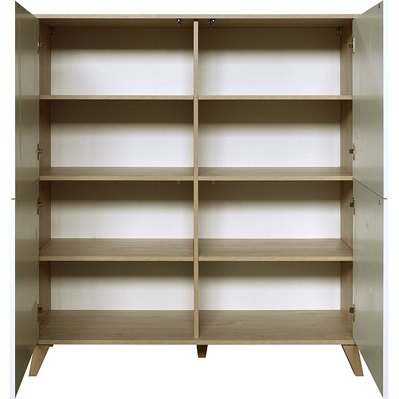 Тумба «Тринити» П6.114.0.04, Цвет: Ваниль + Гикори Кингстон