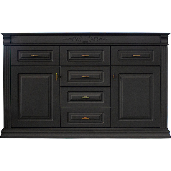 Тумба «Геттисберг Классик» БМ2.0747.1.34, Цвет: Антрацит