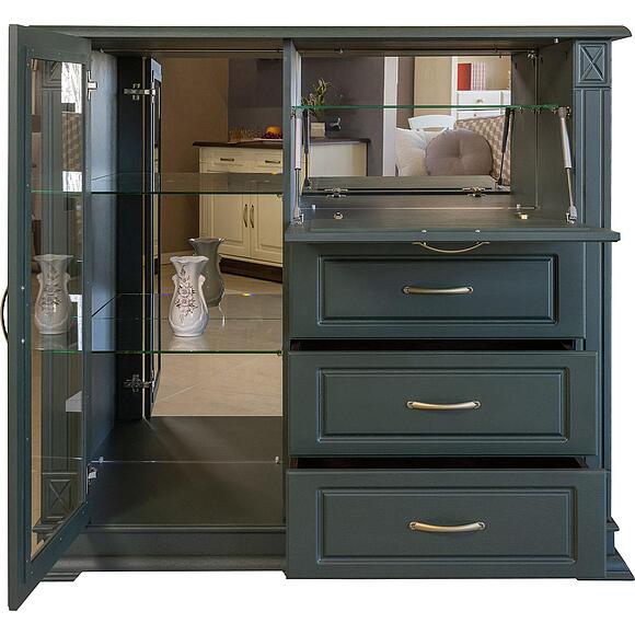 Тумба «Верди Классик» П1.0487.0.16, Материал: массив дуба, Цвет: Грин (6T3A7273-kopiya.jpg) Тумба «Верди Классик» П1.0487.0.16, Материал: массив дуба, Цвет: Грин