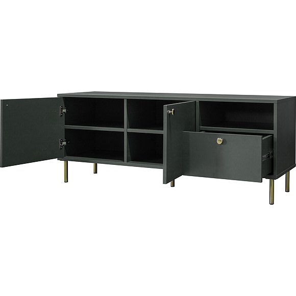 Тумба «Скай» П6.112.0.02, Материал: ЛДСП, Цвет: Базальт