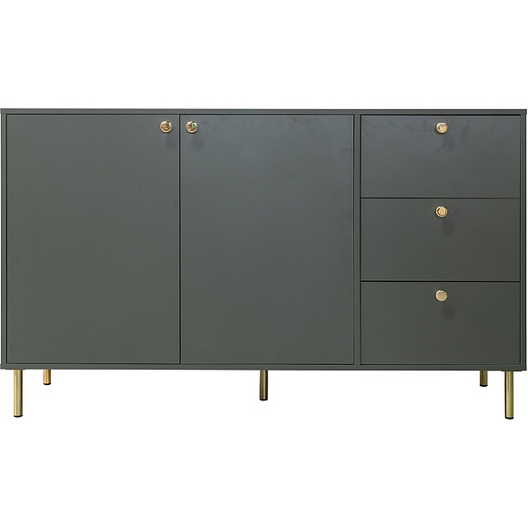 Тумба «Скай» П6.112.0.03, Материал: ЛДСП, Цвет: Базальт