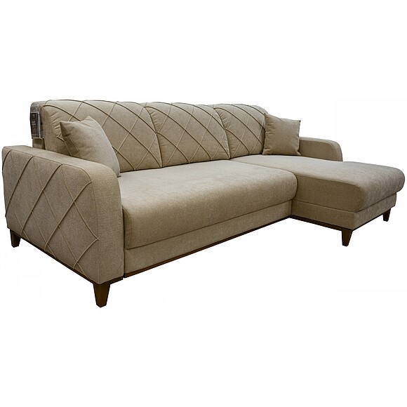 Угловой диван «Бруклин 2» (2ML/R.8MR/L), Материал: ткань, Группа ткани: 19 группа, Механизм трансформации: с механизмом