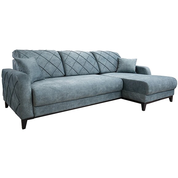 Угловой диван «Бруклин 2» (2ML/R.8MR/L), Материал: ткань, Группа ткани: 20 группа, Механизм трансформации: с механизмом