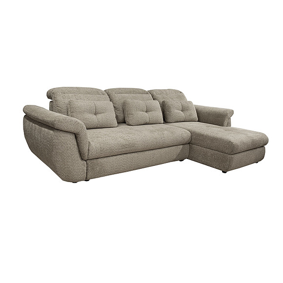 Угловой диван «Калабриа» (2МL/R.8R/L), Материал: ткань, Группа ткани: 19 группа, Механизм трансформации: с механизмом