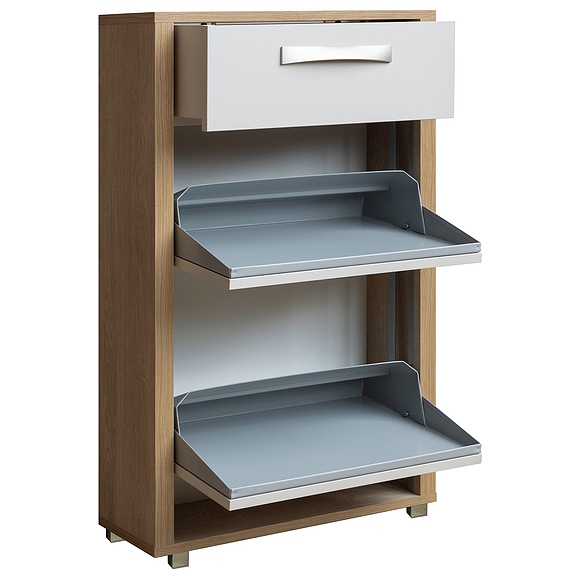 Тумба для обуви «Акцент» П3.595.3.01, Цвет: Персидский жемчуг + Дуб Мадуро (Tumba_dlya_obuvi_Akcent_P3-595-3-01__-1.jpg) Тумба для обуви «Акцент» П3.595.3.01, Цвет: Персидский жемчуг + Дуб Мадуро