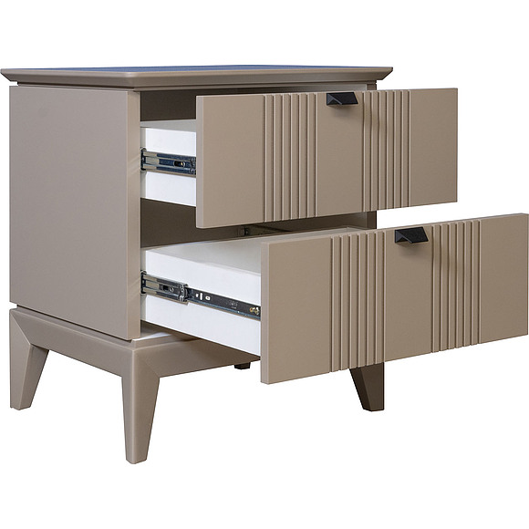 Тумба прикроватная «Аванти» БМ2.783.1.02, Материал: МДФ, Цвет: какао