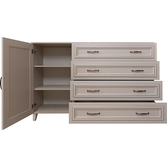 Тумба «Сати» П7.057.1.28, Материал: ЛДСП, Цвет: Персидский жемчуг