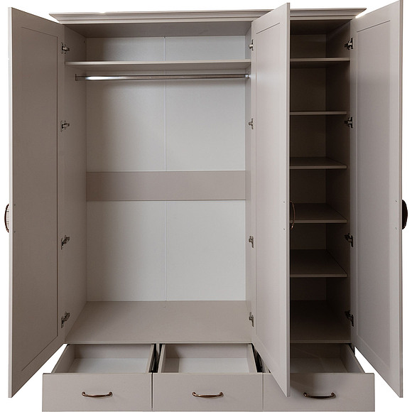 Шкаф для одежды 3Д «Сати» П7.057.1.16, Материал: ЛДСП, Цвет: Персидский жемчуг