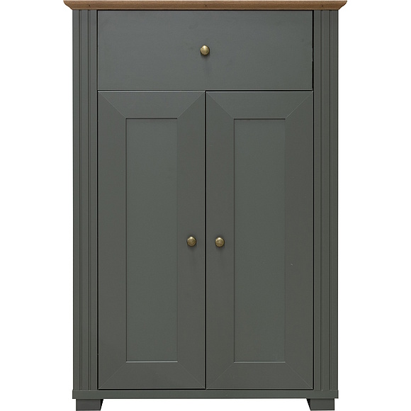 Тумба «Джио» П7.060.0.23, Материал: ЛДСП, Цвет: Базальт + Кедр Орегон