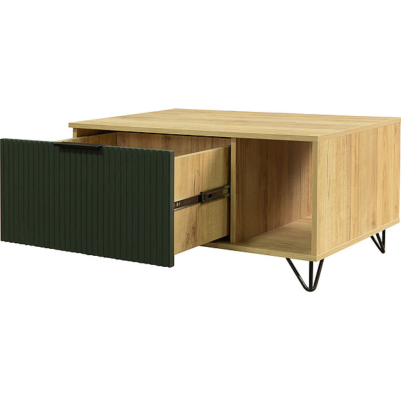 Стол журнальный «Рокси» П6.948.0.09, Материал: ЛДСП, Цвет: Грин Софт+Дуб Кантри золотой