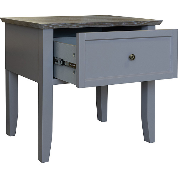 Тумба прикроватная  «Гарда» БМ2.779.1.30, Материал: массив сосны, Цвет: Нирвана