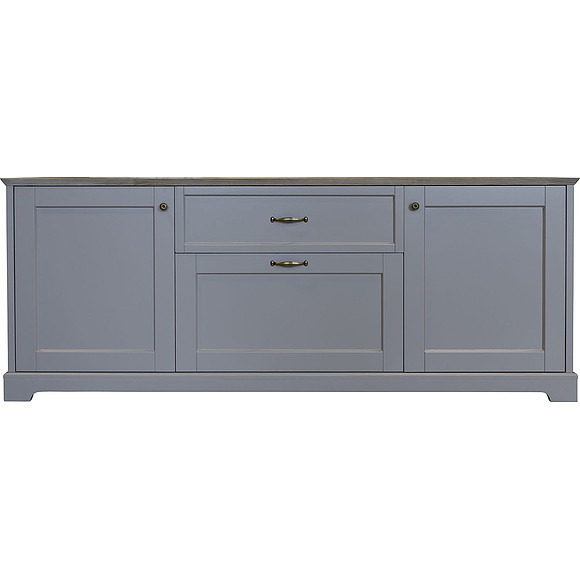 Тумба ТВ «Гарда» БМ2.779.0.33, Материал: массив сосны, Цвет: Нирвана