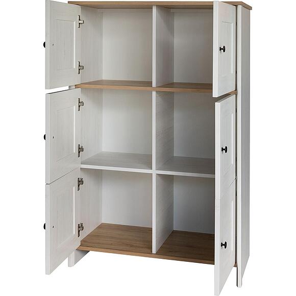 Тумба «Парма П7.050.0.22 - Только онлайн, Материал: ЛДСП+МДФ, Цвет: сосна рандерс + дуб кантри золотой