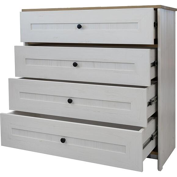 Комод «Парма» П7.050.1.31 - Только онлайн, Цвет: сосна рандерс + дуб кантри золотой (Komod_Parma_7-050-1-31_sosna_randers-dyb_kantri_zolotoi-1.jpg) Комод «Парма» П7.050.1.31 - Только онлайн, Цвет: сосна рандерс + дуб кантри золотой