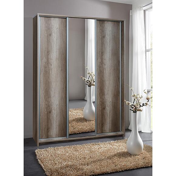 Шкаф-купе 3д «Глобус» П7.038.3.18-01 (П038.1803) - Только онлайн, Материал: ЛДСП, Цвет: Дуб Каньйон (Globus_P038-1803_Dub_kanon_-1.jpg) Шкаф-купе 3д «Глобус» П7.038.3.18-01 (П038.1803) - Только онлайн, Материал: ЛДСП, Цвет: Дуб Каньйон