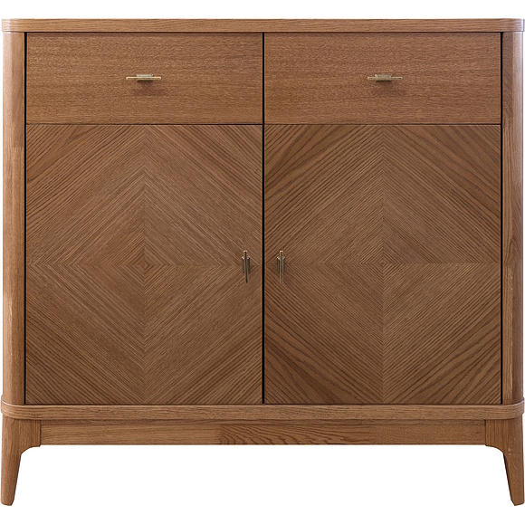 Тумба «Армани» П1.135.0.02, Материал: массив (сращенный мебельный щит) дуба, Цвет: Дуб альпийский