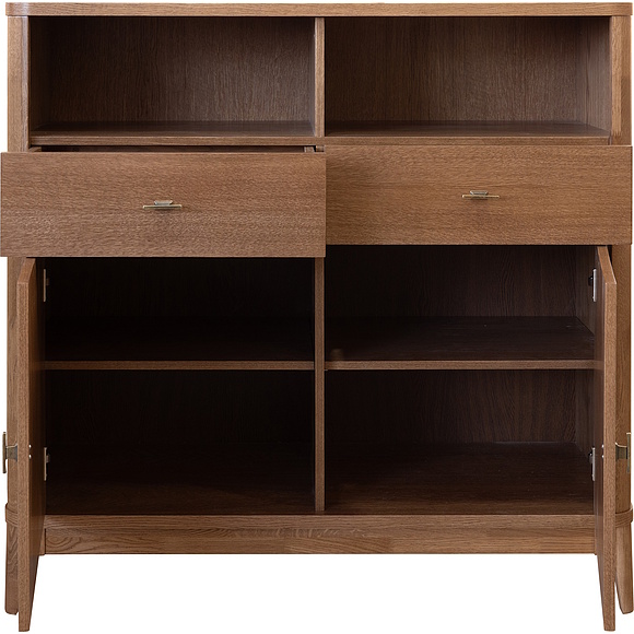 Тумба «Армани» П1.135.0.04, Материал: массив (сращенный мебельный щит) дуба, Цвет: Дуб альпийский