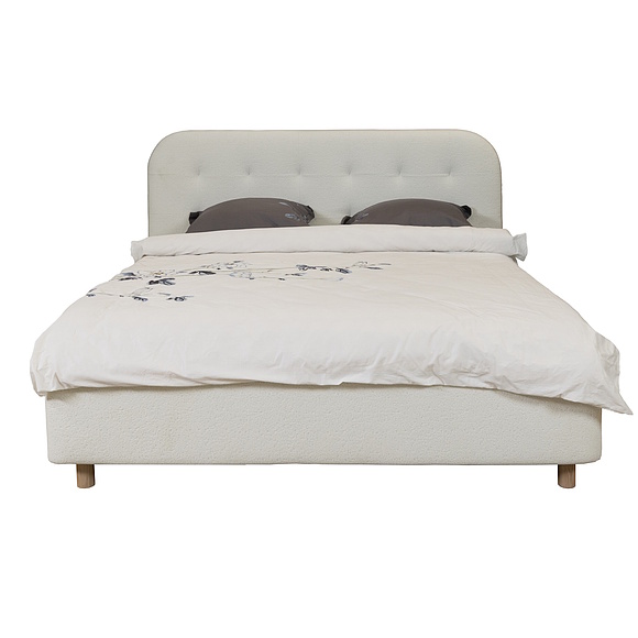 Кровать 2-16 «Поинт» БМ2.665.1.04 , Материал: ЛДСП, Цвет: Дуб мадура, Спальное место: 2000x1600 мм, Размер: 2130x1736x1130