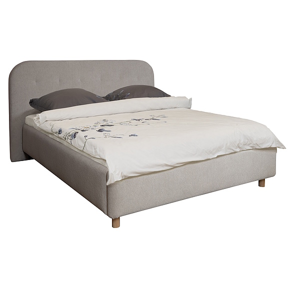 Кровать 2-16 «Поинт» БМ2.665.1.04 , Материал: ЛДСП, Цвет: Дуб мадура, Спальное место: 2000x1600 мм, Размер: 2130x1736x1130