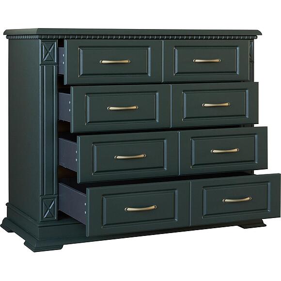 Тумба «Верди Классик» П3.0487.1.02 - Только онлайн, Материал: массив дуба, Цвет: Грин