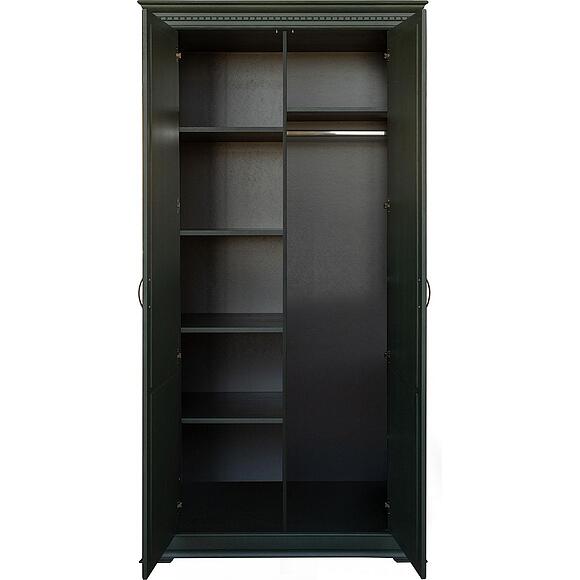 Шкаф для одежды «Верди Классик» П3.0487.3.10 - Только онлайн, Материал: массив дуба, Цвет: Грин